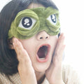 New Lovely Frogs Eyes Sleeping Eye Mask Elastic Bandage Eyeshade Cover Eyepatch Blindfolds For Flight Travel Office Night Sleep