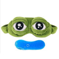 New Lovely Frogs Eyes Sleeping Eye Mask Elastic Bandage Eyeshade Cover Eyepatch Blindfolds For Flight Travel Office Night Sleep