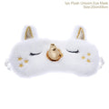 FENGRISE Gold Nose Unicorn Eye Mask Silver Sleeping Eye Mask Unicorn Party Decoration Blindfold Eye Cover Baby Shower Boy Girl