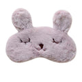 Cute Rabbit Breathable Sleeping Eye Mask Soft Padded Sleep Travel Shade Cover Rest Relax Sleeping Blindfold Party Eye Mask