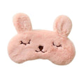 Cute Rabbit Breathable Sleeping Eye Mask Soft Padded Sleep Travel Shade Cover Rest Relax Sleeping Blindfold Party Eye Mask